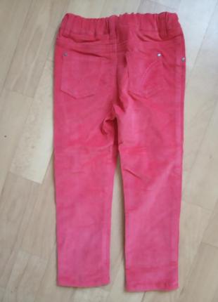 Вельветові штани - треггинсы з біо-бавовни від тсм tchibo німеччина, р. 98-1045 фото
