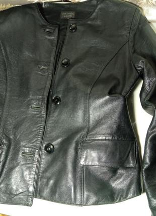 Куртка кожаная италия