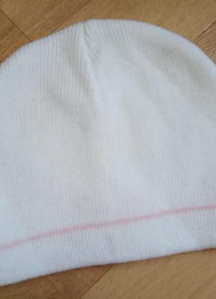 Нова шапочка на дівчинку англія, на 3-6 міс. подвійна