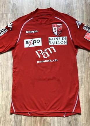 Мужская винтажная футбольная джерси roshe fc sion alvaro saborio 2008
