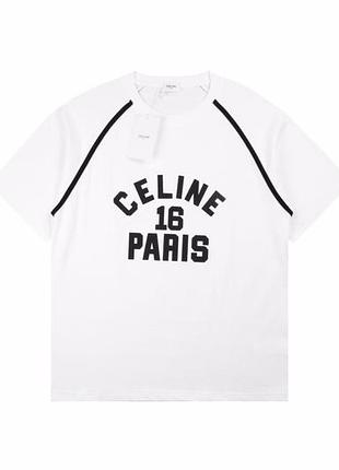 Футболка у стилі celine нова селин