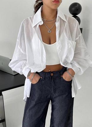 Біла сорочка + топ