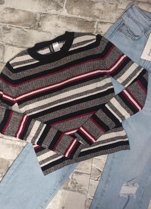 Укороченный джемпер, свитер divided размер s2 фото
