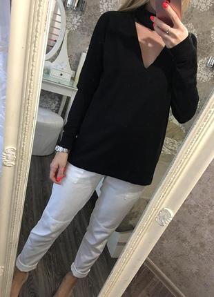 Толстовка с вырезом 2