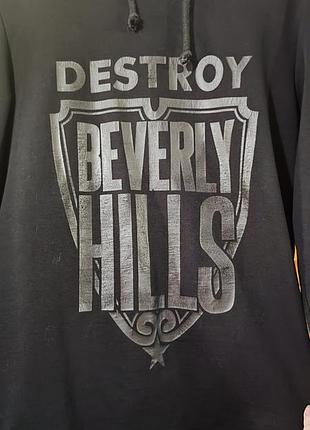 Мужское удлиненное худи,хип хоп,уличная одежда