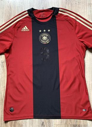 Мужская винтажная футбольная джерси adidas germany 9 gomez 2008