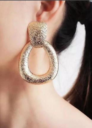 Сережки у стилі zara сережки вечірні