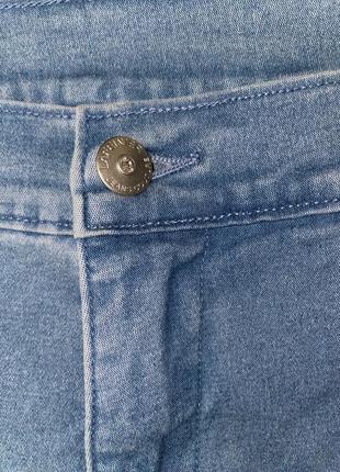 Укорочённые джинсы большого размера4 фото