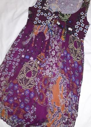 Плаття 100% шовк італія