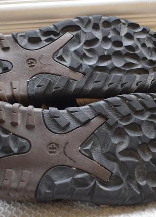 Кожаные треккинговые мокасины босоножки кросовки слипоны сандалии сандали marc германия р. 417 фото