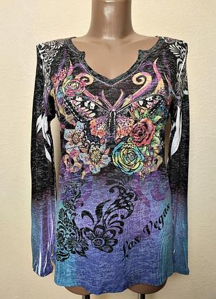 Лонгслив футболка love amour usa /943/