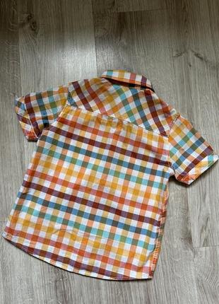 Набір для хлопчика сорочка та шорти mothercare 3-4-5 р 98-104-110 см3 фото