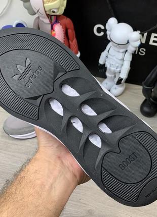 Кроссовки adidas sharks brown grey white6 фото