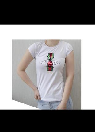 Модная футболка с пчелой * возможна скидка1 фото