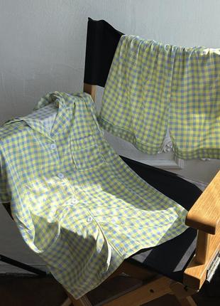 Піжама піжамний набір піжамка комплект костюм для сну та для дому сна подарунковий набір