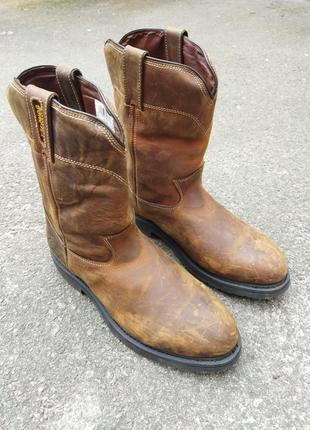 29,5 см - непромокаемые кожаные сапоги rocky gtx gore-tex ботинки1 фото