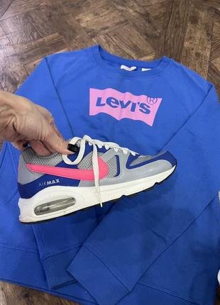 Комплект, набор: кофта, кроссовки, рюкзак nike, свитшот levi’s,2 фото