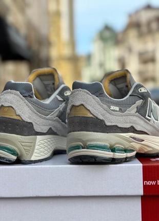 Топ модель этого года! кроссовки new balance 2002r светло-серые стильные 38, 39, 40, 41, 42, 43, 44, 453 фото