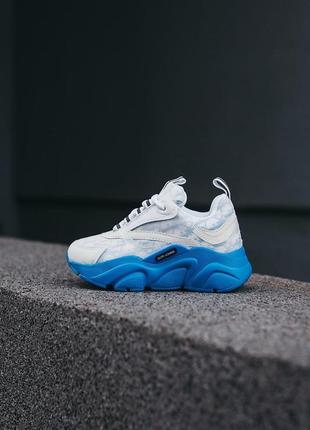 Дитячi брендові кросiвки homme бiлi з синiм