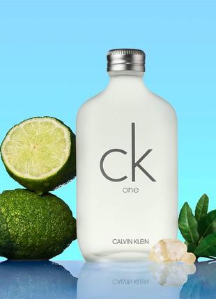 Туалетна вода унісекс calvin klein – ck one – eau de toilette1 фото