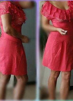 С-м новое платье ,кружева,рюши