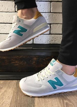 Кроссовки - в стиле new balance { из зеленым }6 фото