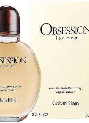 Calvin klein obsession for men туалетна вода1 фото