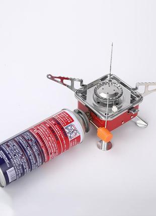 Портативная газовая горелка yanchuan yc-201 с пьезо зажигалкой 2800w5 фото
