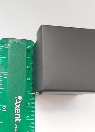 Коробочка подарочная 4х4см для украшений черная