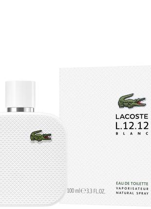 Lacoste T-shirt TH7618-001 blanc туалетна вода для чоловіків