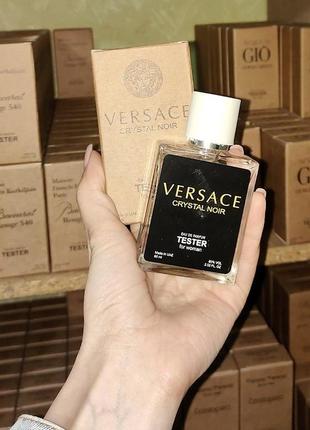 Versace crystal noir tester 60 ml, версачі кристал норір