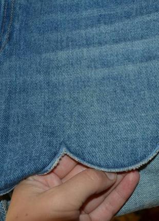 🔥 крутые джинсовые шорты 🔥h&m.🔥 посадка супер + ажур по низу!3 фото