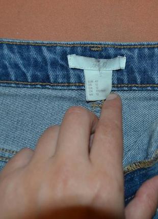 🔥 крутые джинсовые шорты 🔥h&m.🔥 посадка супер + ажур по низу!6 фото