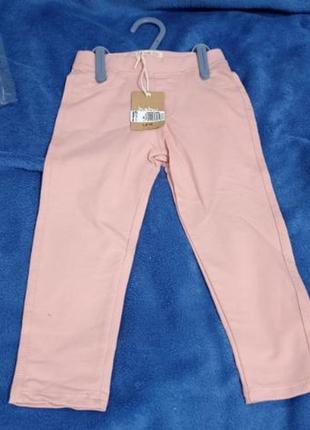 Джинсы unit girl, джинсы розовые для девочки 3-4 года