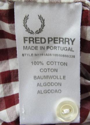Fred perry рубашка (m) сост. идеал4 фото