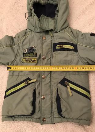 Комбинезон и куртка демисезонные,комплект на 1,5 - 2 -3 года, набор полукомбинезон и куртка еврозима5 фото