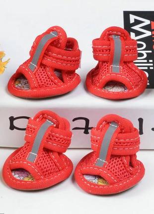 Взуття для собак дітні босоніжки