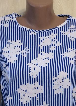 Модная блуза с рукавом волан atmosphere, р.123 фото