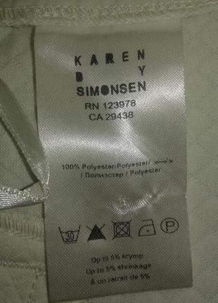 Стильные нарядные белые брюки karen by simonsen, размер 34/xs.4 фото