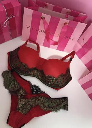 Комплект белья victoria’s secret оригинал 34d+ m