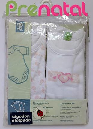 Комплект з 2 боді фірми prenatal італія
