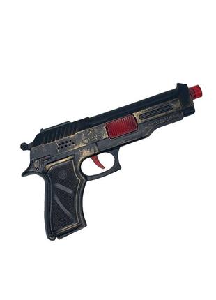 Іграшкова пістолет golden gun 720gg дитяча зброя тріскачка.