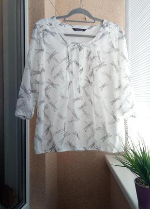 Красивая нежная блуза из фактурной ткани2 фото