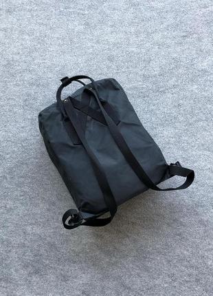Оригинальный рюкзак, портфель, сумка fjallraven kanken classic unisex backpack black5 фото