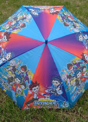 Зонт для мальчиков бейблейд beyblade1 фото