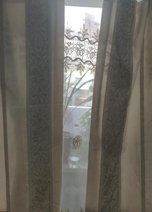 Штори зі стрічкою для гачків