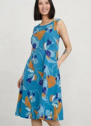 Сукня міді органічна бавовна uk14