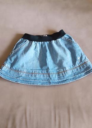 Джинсовая юбка prenatal