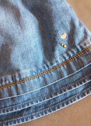 Джинсовая юбка prenatal3 фото