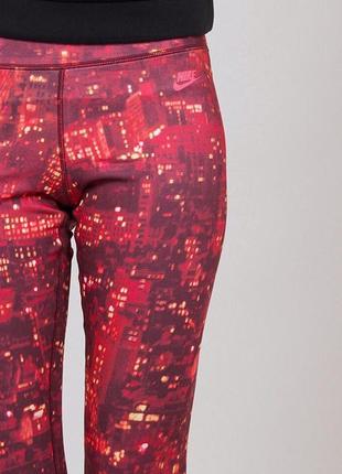 Лосины спортивные nike city print3 фото